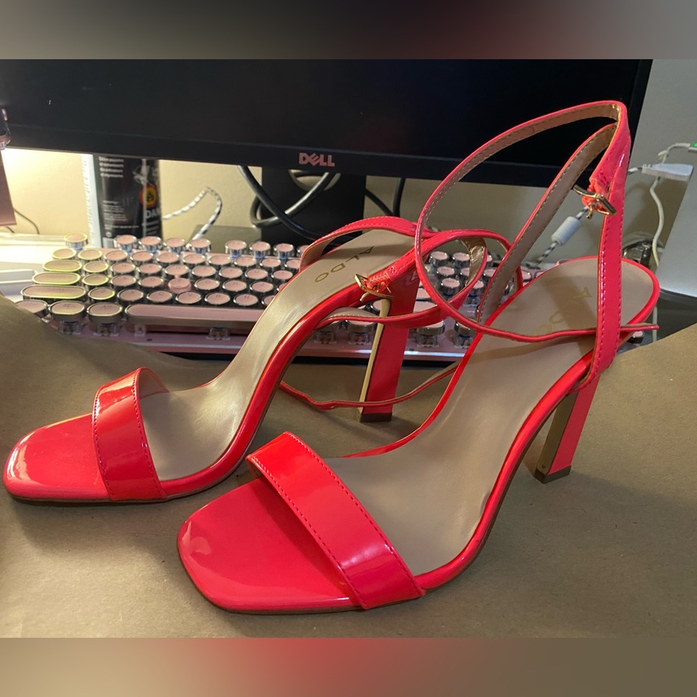 Pink sandals